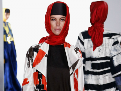 hijab is beautiful designers challenge trump at new york fashion week