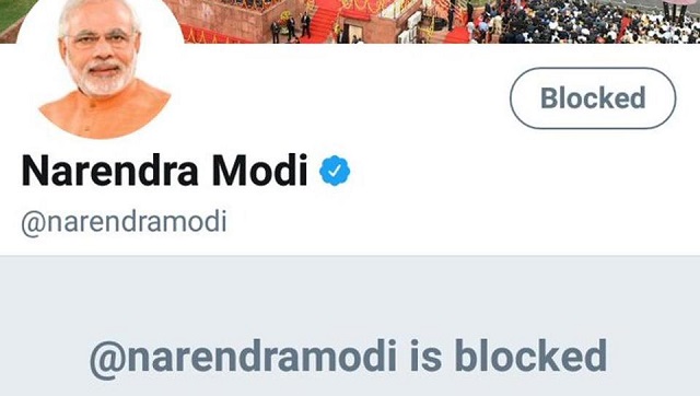 blocknarendramodihas been trending on thursday after reports that modi followed handles posting abusive content about slain journalist gauri lankesh photo twitter
