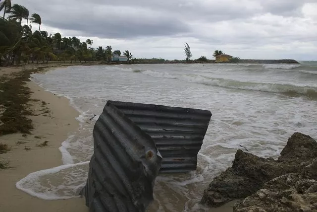 a picture taken on september 6 2017 shows a general view of the pointe de la verdure beach in gosier on the french overseas island of guadeloupe as high winds from hurricane irma hit the island monster hurricane irma slammed into caribbean islands today after making landfall in barbuda packing ferocious winds and causing major flooding in low lying areas as the rare category five storm barreled its way across the caribbean it brought gusting winds of up to 185 miles per hour 294 kilometers per hour weather experts said photo afp a picture taken on september 6 2017 shows a general view of the pointe de la verdure beach in gosier on the french overseas island of guadeloupe as high winds from hurricane irma hit the island monster hurricane irma slammed into caribbean islands today after making landfall in barbuda packing ferocious winds and causing major flooding in low lying areas as the rare category five storm barreled its way across the caribbean it brought gusting winds of up to 185 miles per hour 294 kilometers per hour weather experts said photo afp