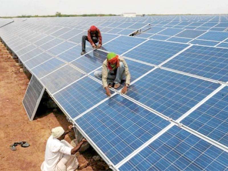 pakistan railways electrical department has prepared a proposal for 100 railway stations and all divisional headquarters to be shifted to solar power photo file