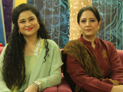 sania saeed and atiqa odho share screen after 25 years