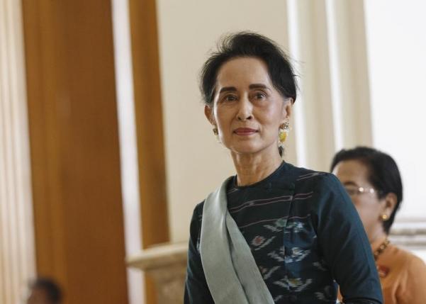 national league for democracy nld party leader aung san suu kyi arrives at the union parliament in naypyitaw myanmar march 15 2016 photo reuters