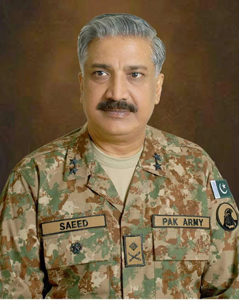 dg rangers sindh major general muhammad saeed photo file photo dg rangers sindh major general muhammad saeed photo file photo