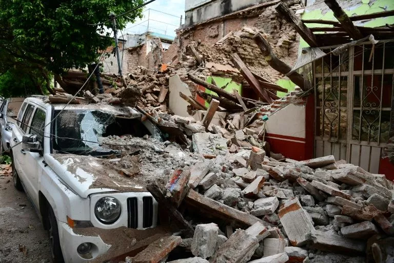the devastation in juchitan de zaragoza caused by the huge earthquake that hit mexico 039 s pacific coast photo afp the devastation in juchitan de zaragoza caused by the huge earthquake that hit mexico 039 s pacific coast photo afp