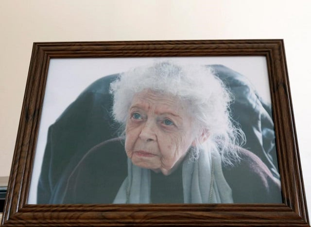 a photograph of late nancy hatch dupree an american historian is seen in her office after she passed away in afghanistan centre at kabul university acku in kabul afghanistan september 10 2017 photo reuters