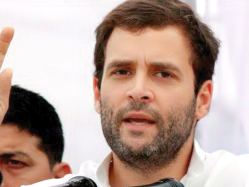 indian opposition leader rahul gandhi photo file