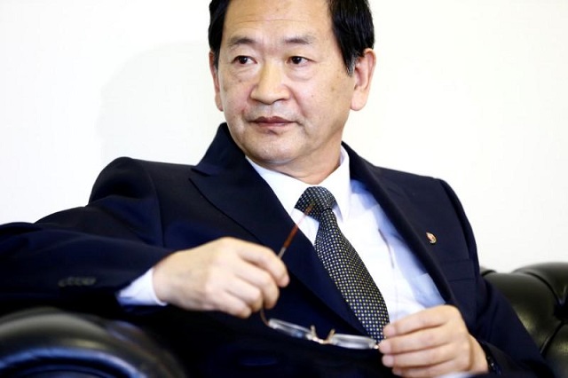 north korea 039 s ambassador to the united nations han tae song speaks during an interview with reuters in geneva switzerland june 20 2017 reuters pierre albouy