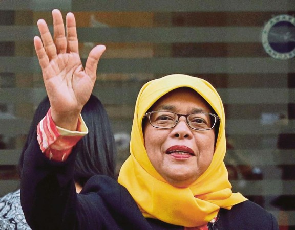 former speaker of singapore s parliament halimah yacob photo reuters