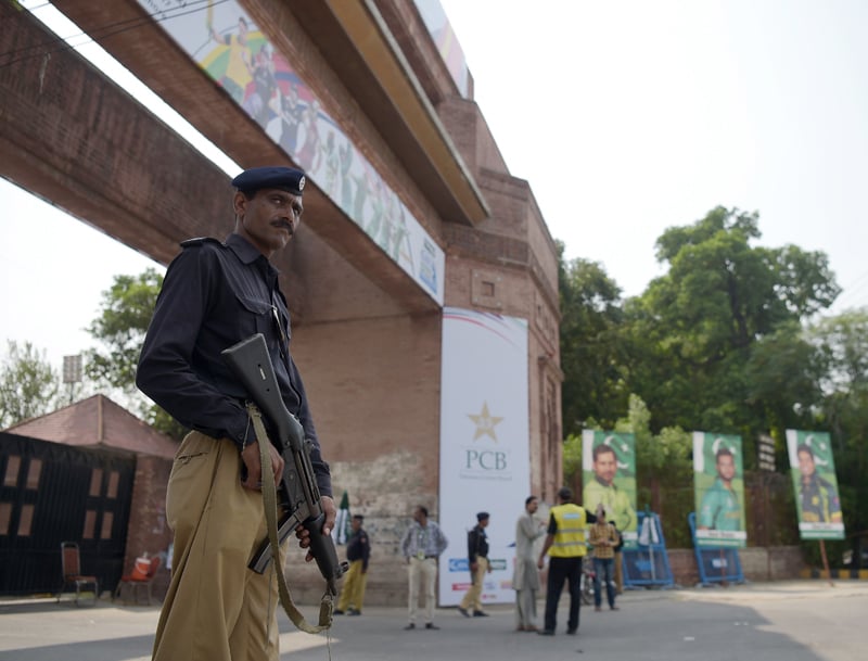 cost of hosting world xi businesses near gaddafi stadium closed for revival of cricket