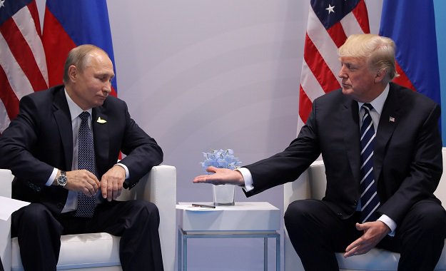 us president donald trump meets with russian president vladimir putin during the their bilateral meeting at the g20 summit in hamburg germany photo reuters