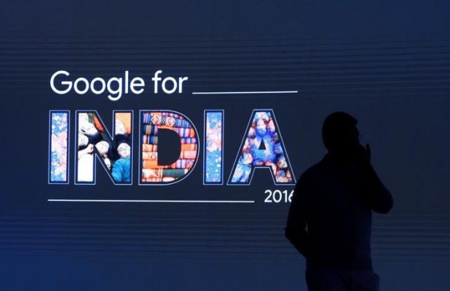 a man stands in front of a screen during a google event in new delhi india september 27 2016 photo reuters
