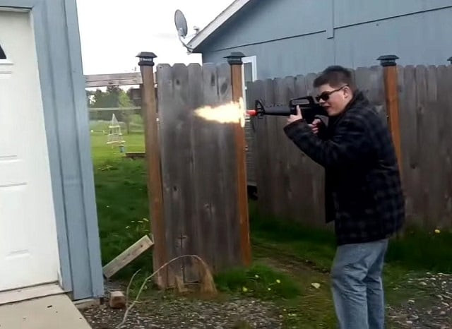 the shooter is filmed pretending to shoot and kill a friend in a youtube video photo youtube the shooter is filmed pretending to shoot and kill a friend in a youtube video photo youtube