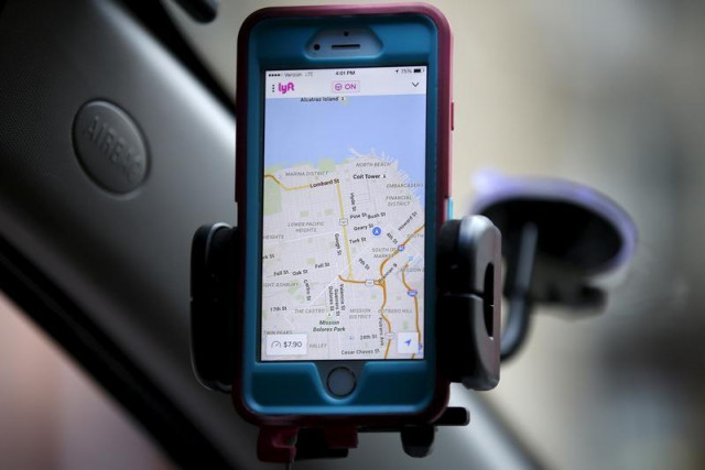 a smartphone app for lyft drivers is seen during a photo opportunity in san francisco california february 3 2016 photo reuters a smartphone app for lyft drivers is seen during a photo opportunity in san francisco california february 3 2016 photo reuters