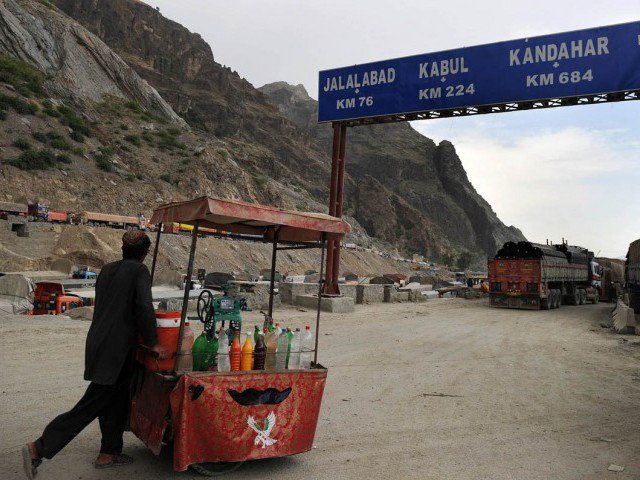 a file photo of pak afghan border photo afp