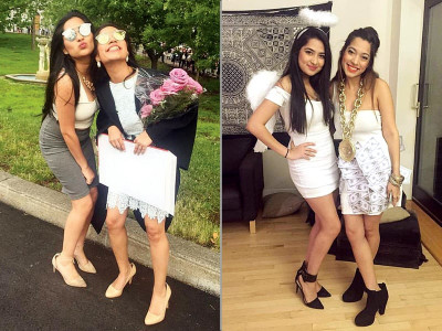 it runs in the family namrah and fatima zafar