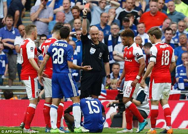 revenge game conte 039 s team were denied a memorable premier league and fa cup double after the champions crashed to a 2 1 defeat against arsenal at wembley in may photo afp