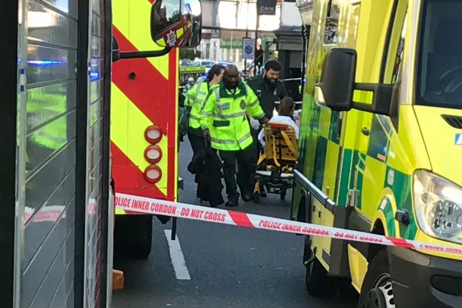 emergency personnel attend to a person after an incident at parsons green underground station in london reuters yann tessier emergency personnel attend to a person after an incident at parsons green underground station in london reuters yann tessier