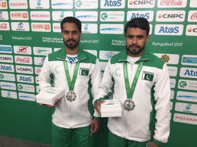 asian indoor games pakistan bag five medals in ju jitsu events