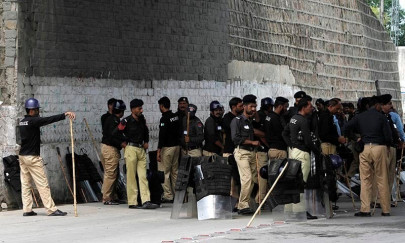 police leave no stone unturned for safe polls police leave no stone unturned for safe polls