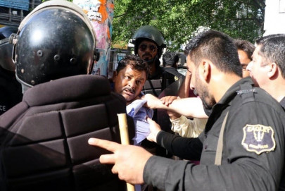 50 ex srp personnel taken into custody after clash 50 ex srp personnel taken into custody after clash