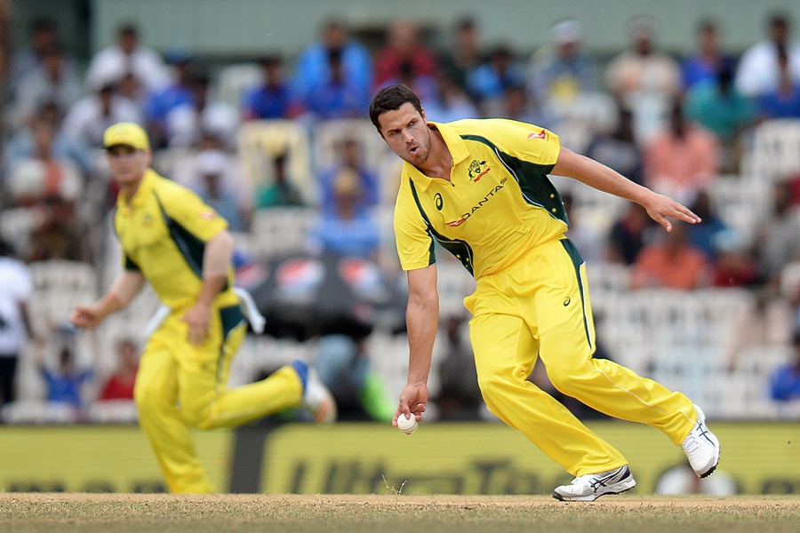 impressive comeback fast bowler nathan coulter nile makes impressive return to international cricket tearing through india 039 s formidable top order to capture 3 44 in first odi in chennai photo afp