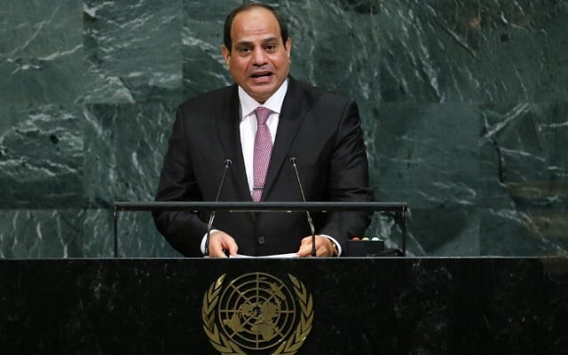 egyptian president abdel fattah al sisi addresses the 72nd united nations general assembly at un headquarters in new york photo reuters egyptian president abdel fattah al sisi addresses the 72nd united nations general assembly at un headquarters in new york photo reuters