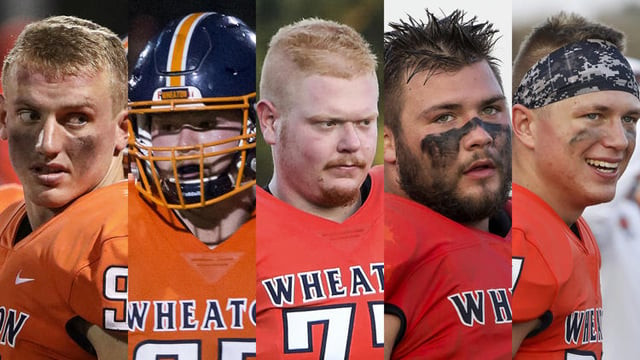 five wheaton college football players charged are james cooksey from left kyler kregel benjamin pettway noah spielman and samuel tebos photo chicago tribune five wheaton college football players charged are james cooksey from left kyler kregel benjamin pettway noah spielman and samuel tebos photo chicago tribune