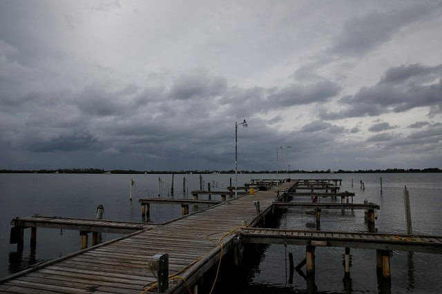 an empty pier is seen before the arrival of the hurricane maria in puerto de jobos puerto rico september 19 2017 photo reuters an empty pier is seen before the arrival of the hurricane maria in puerto de jobos puerto rico september 19 2017 photo reuters
