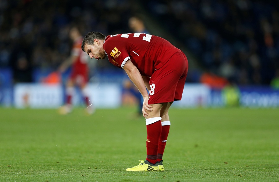 liverpool 039 s jon flanagan looks dejected after the match against leicester city on tuesday photo reuters