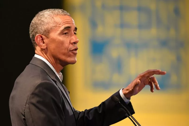 former us president barack obama pictured in this photo from may 9 will deliver a paid speech on health care at a wall street event next week photo afp former us president barack obama pictured in this photo from may 9 will deliver a paid speech on health care at a wall street event next week photo afp