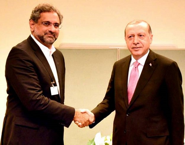 pm abbasi with turkish president erdogan photo courtesy radiopak