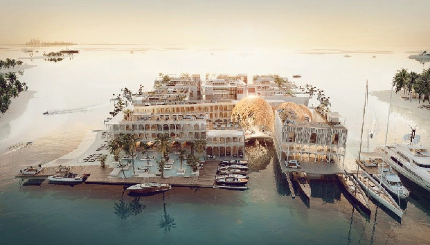 dubai to build floating venice resort with underwater deck