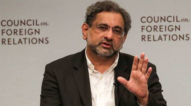 former prime minister shahid khaqan abbasi photo reuters file former prime minister shahid khaqan abbasi photo reuters file