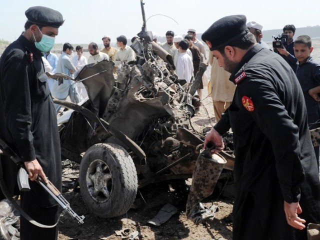two customs officials injured in khyber agency remote controlled blast