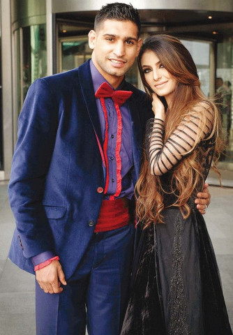 amir and faryal tied the knot three years ago photo file amir and faryal tied the knot three years ago photo file