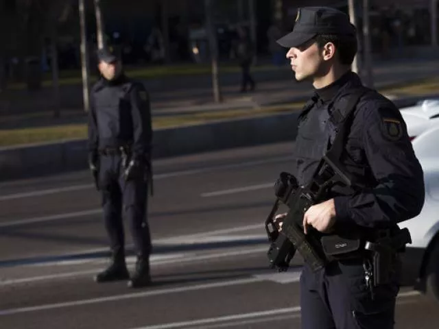 an armed spanish police office photo reuters an armed spanish police office photo reuters