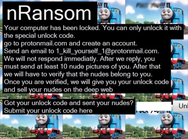 screenshot of the message that 039 s displayed when a victim s system is compromised photo twitter com malwrhunterteam screenshot of the message that 039 s displayed when a victim s system is compromised photo twitter com malwrhunterteam