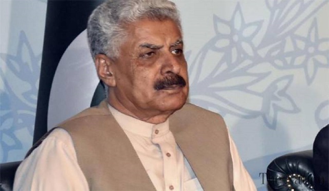 federal minister for safron abdul qadir baloch photo radio pak