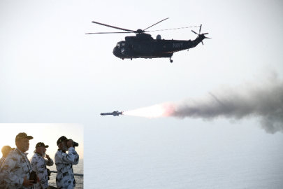 display of fire power navy undertakes live weapon firing in arabian sea