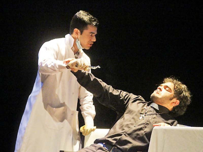 theatre play the good doctor mesmerises audience with its witty remarks