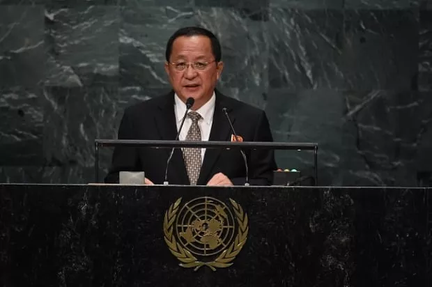 north korean foreign affairs minister ri yong ho photo afp north korean foreign affairs minister ri yong ho photo afp