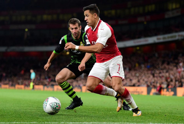 just one full game the only game sanchez has so far completed this season was the league cup match against doncaster photo afp just one full game the only game sanchez has so far completed this season was the league cup match against doncaster photo afp