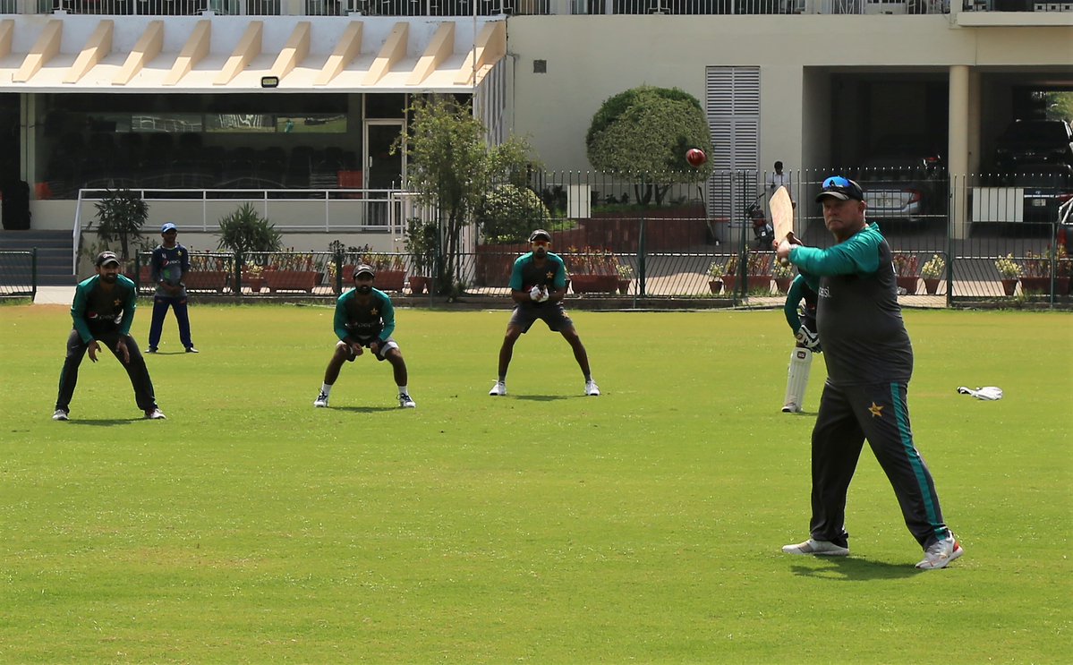 preparing for it pakistan players featured in a five day training camp ahead of their departure to the uae photo courtesy pcb