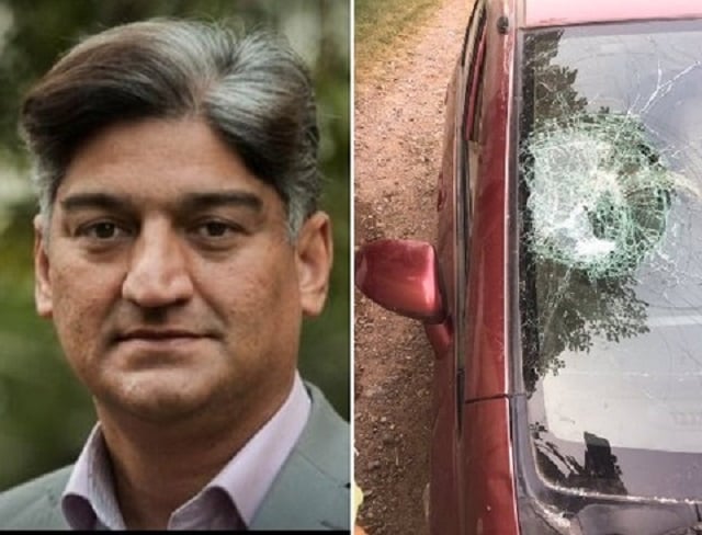 matiullah said this was the second time he had been attacked by unknown men photo express