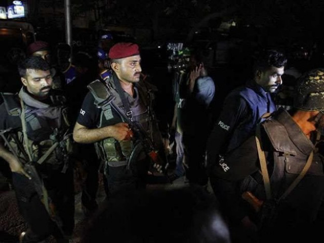 security agencies arrest four culprits photo express security agencies arrest four culprits photo express
