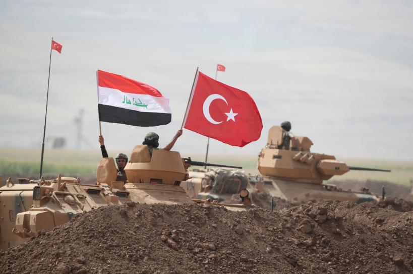 turkish and iraqi troops are pictured during a joint military exercise near the turkish iraqi border in silopi turkey september 26 2017 photo reuters