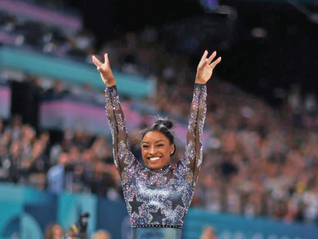 america s simone biles appears to be back at the peak of her powers photo afp america s simone biles appears to be back at the peak of her powers photo afp