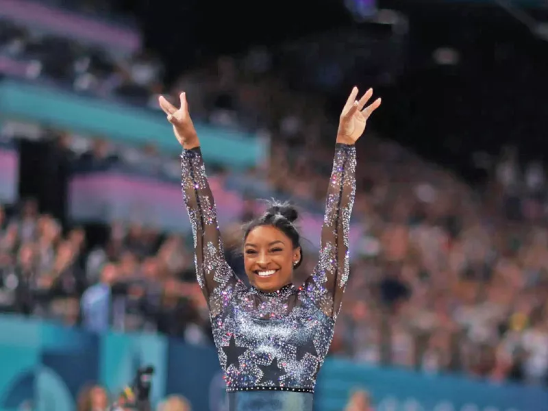america s simone biles appears to be back at the peak of her powers photo afp america s simone biles appears to be back at the peak of her powers photo afp