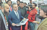the participation of foreign delegates in the exhibition of construction and allied sectors is a very positive sign which is aligned with the provincial government s policy to boost the confidence of investors photo express
