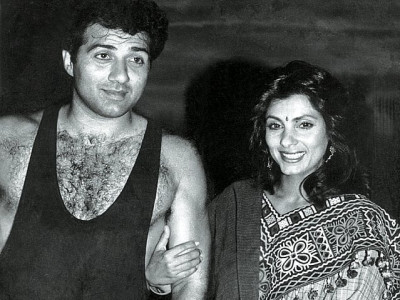 couple alert sunny deol and dimple kapadia spotted holding hands in london couple alert sunny deol and dimple kapadia spotted holding hands in london